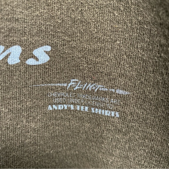 1955 Chevrolet Vintage T Shirt XL Chevy Diner Legend Flint Andy's T Shirts - Picture 3 of 15